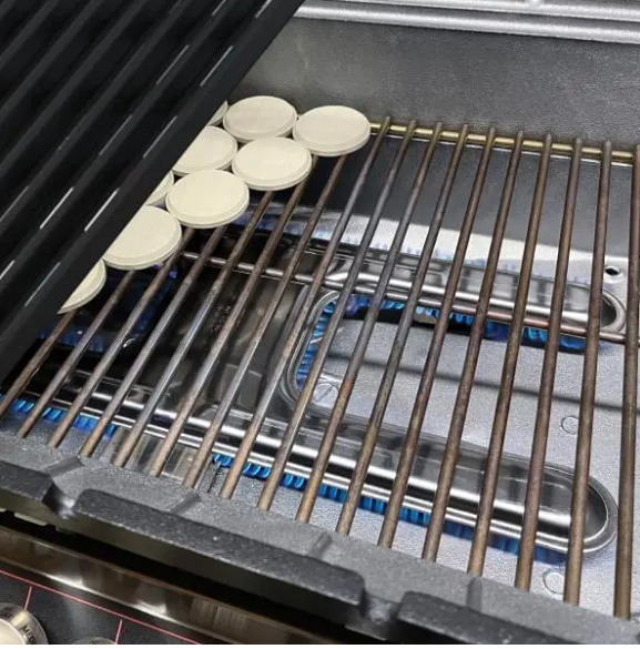 MHP Grills 27 Inch WNK4 Cast Aluminum Built-In Gas Grill Head with SearMagic Grids