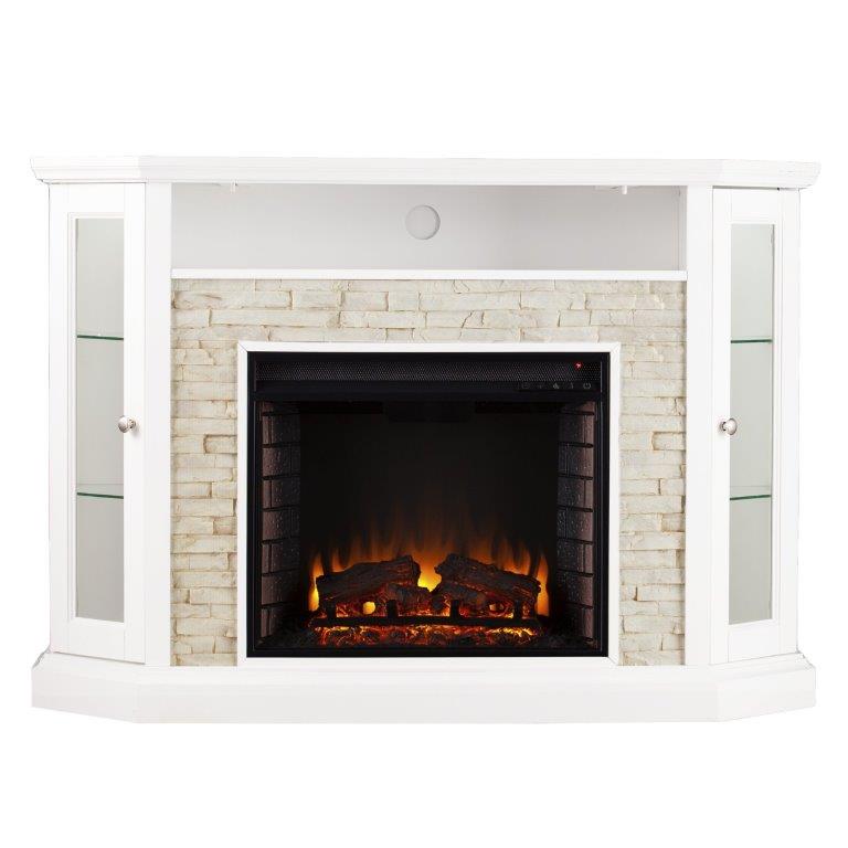 SEI 52 Inch Redden Electric Fireplace with Convertible Mantel