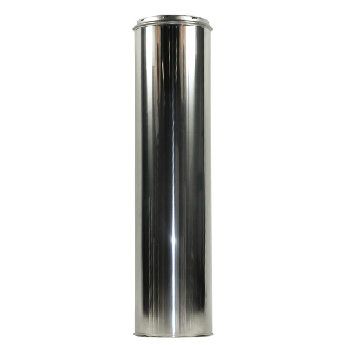 Shasta Vent All-Fuel HT 8-Inch Inner Diameter Stainless Steel Chimney Pipe Length - 39-Inch Length