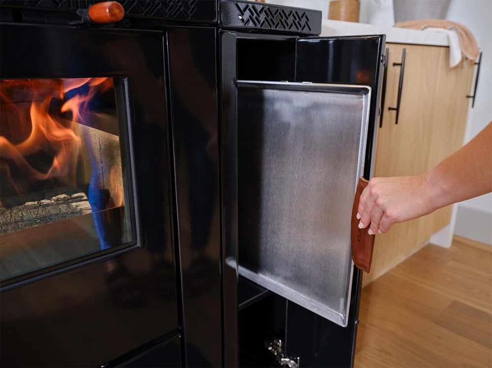 DS Stoves Porcelain Enamel Side Cabinets for HECO InLine Cookstoves