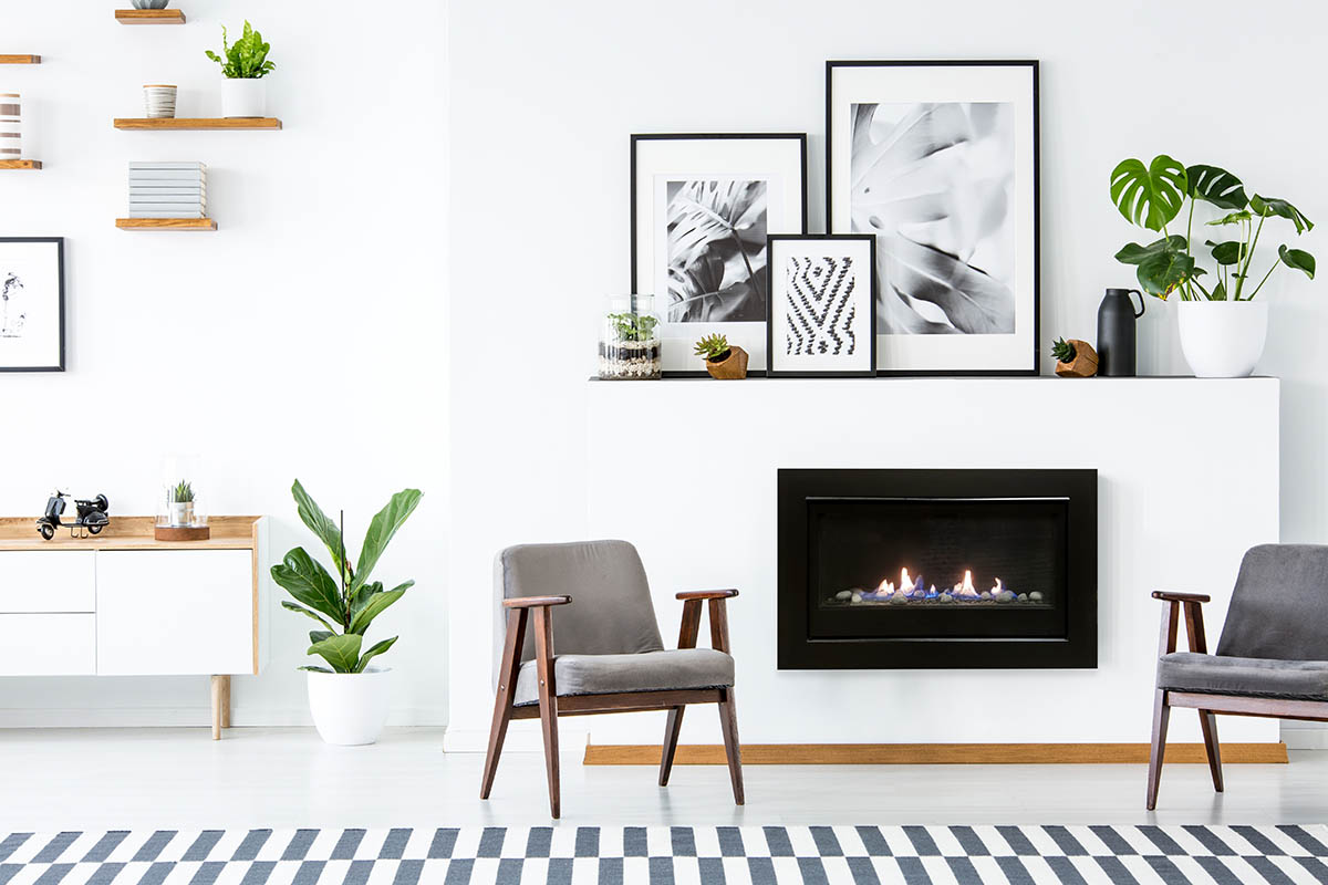 Sierra Flame 36 Inch Boston Linear Direct Vent Gas Fireplace