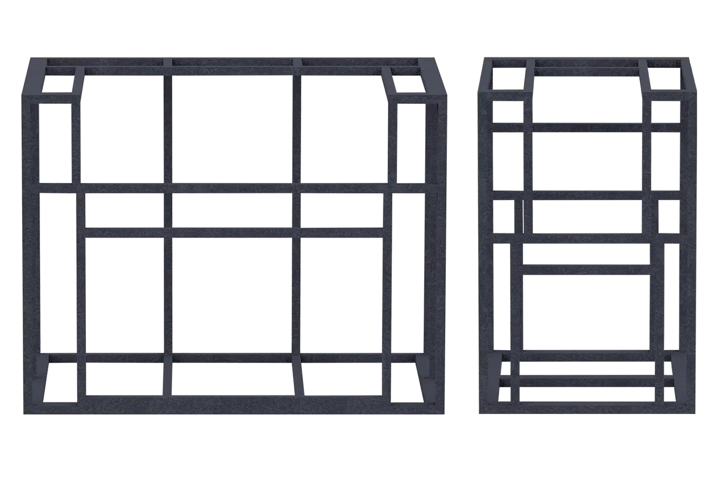 Videl Signature Collection 2 with Grill -  Double Doors -  Side Burner -  Drawers and Knock Down Island