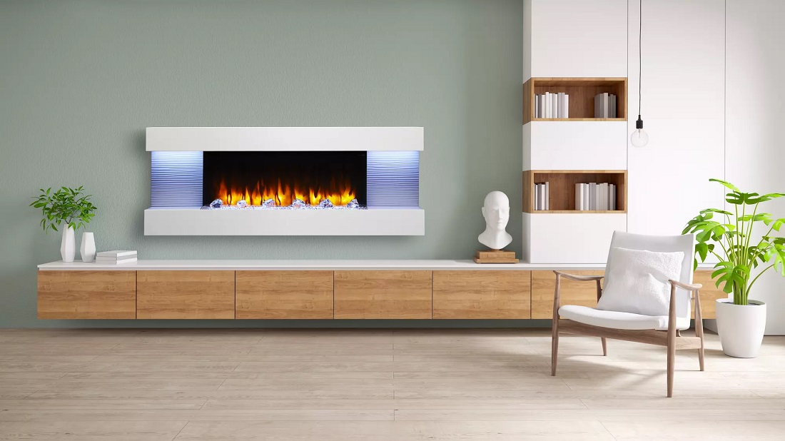 Simplifire 60 Inch Floating Mantel Kit for Format 36