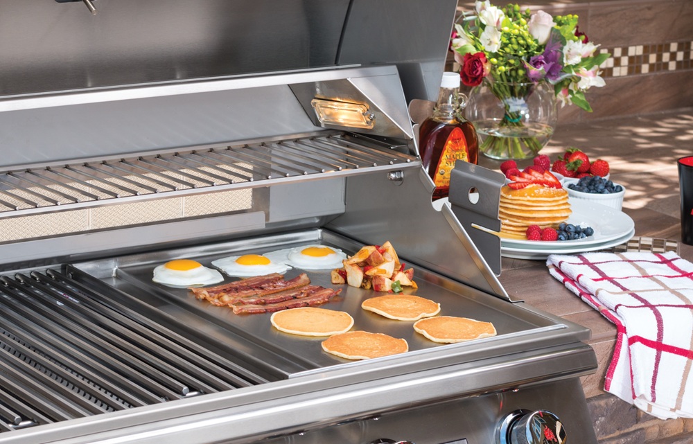 Bull Outdoors 15 Inch Removable Slide-In Griddle for Gas Grills