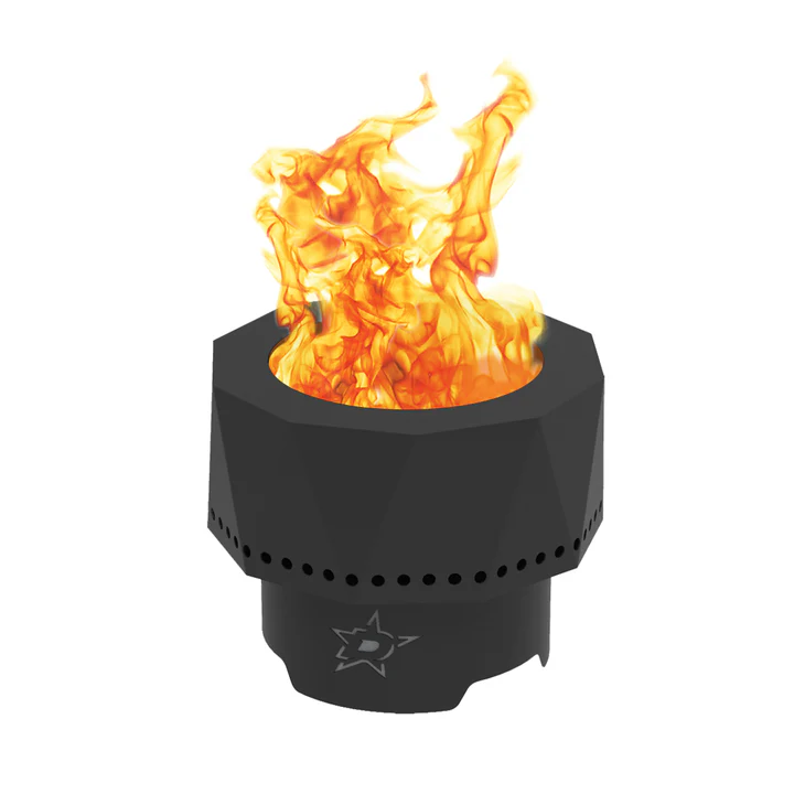 Blue Sky NHL Dallas Stars Smokeless Steel Portable Wood Burning Fire Pit