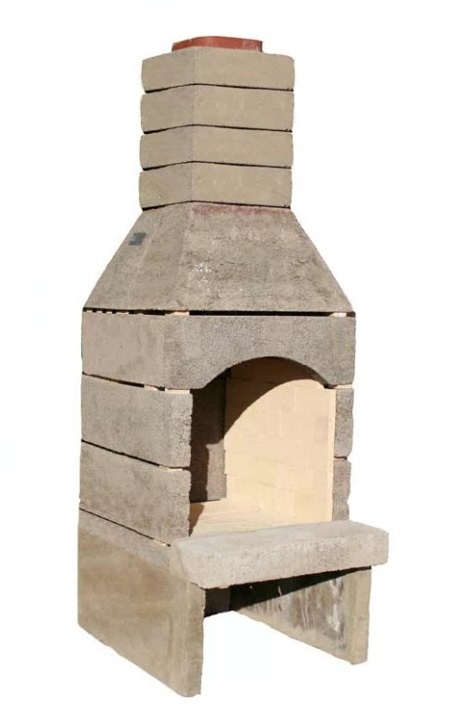 Stone Age Manufacturing 24 Inch Contractor Outdoor Fireplace Kit