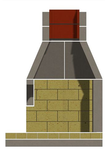 Stone Age Manufacturing 34" Brick Masonry Oven Kit