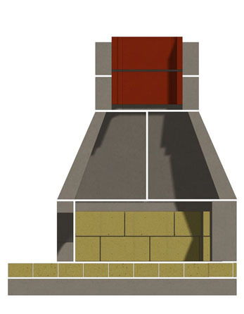 Stone Age Manufacturing 34" Vecchio Masonry Pizza Oven Kit