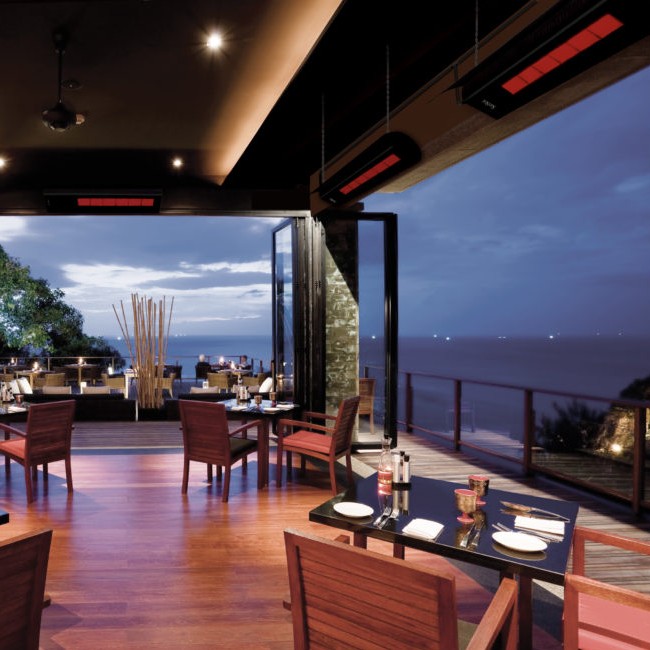 SunStar 48 Inch SGL Glass Series Infrared Patio Heater