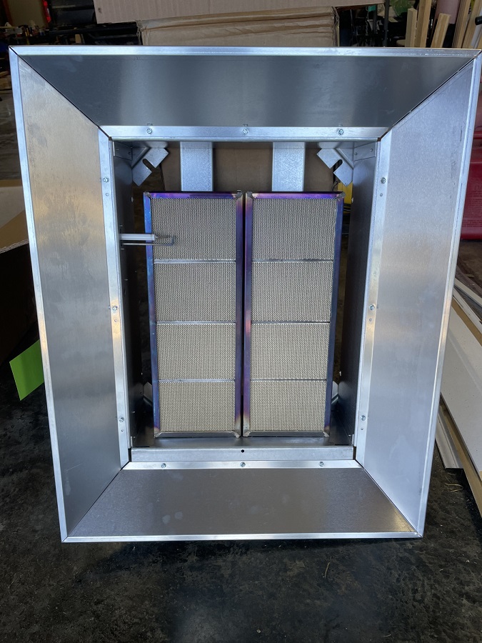 SunStar StarGlo SG Series Infrared Vent Free Ceramic Natural Gas Heater - 80 - 000 BTU