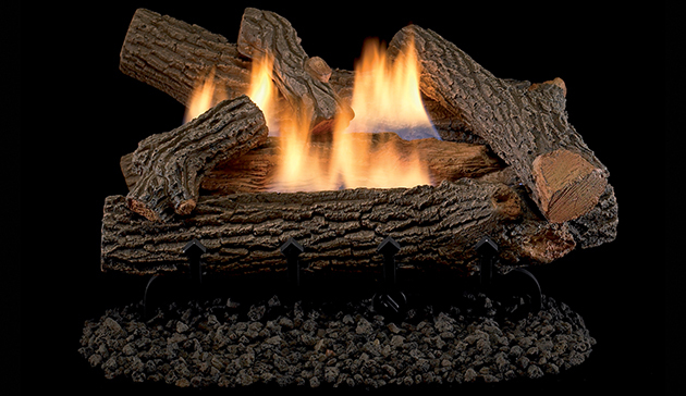 Superior 24" Double-Flame Gas Log Set