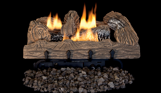 Superior 24" Double-Flame Gas Log Set