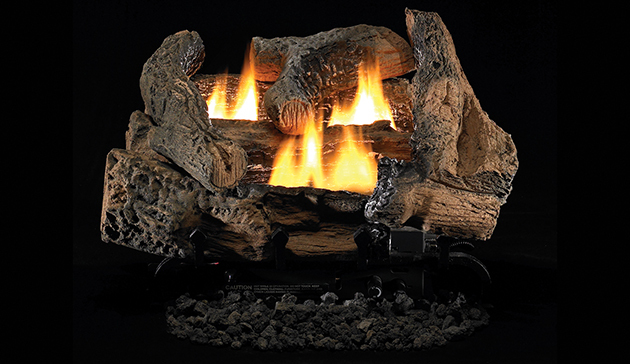Superior 24" Double-Flame Gas Log Set