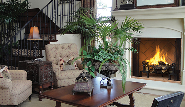 Superior 36" WRT6000 Wood Burning Mosaic Masonry Fireplace Firebox