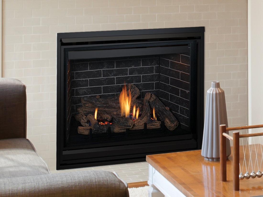 (Open Box Item) - Superior 35 Inch DRT3500 Direct Vent Propane Fireplace - Electronic Ignition