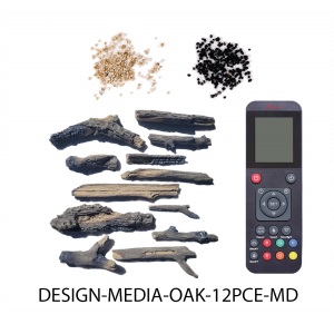 Amantii 88 Inch Symmetry Lumina Wall-Mounted Linear Electric Fireplace