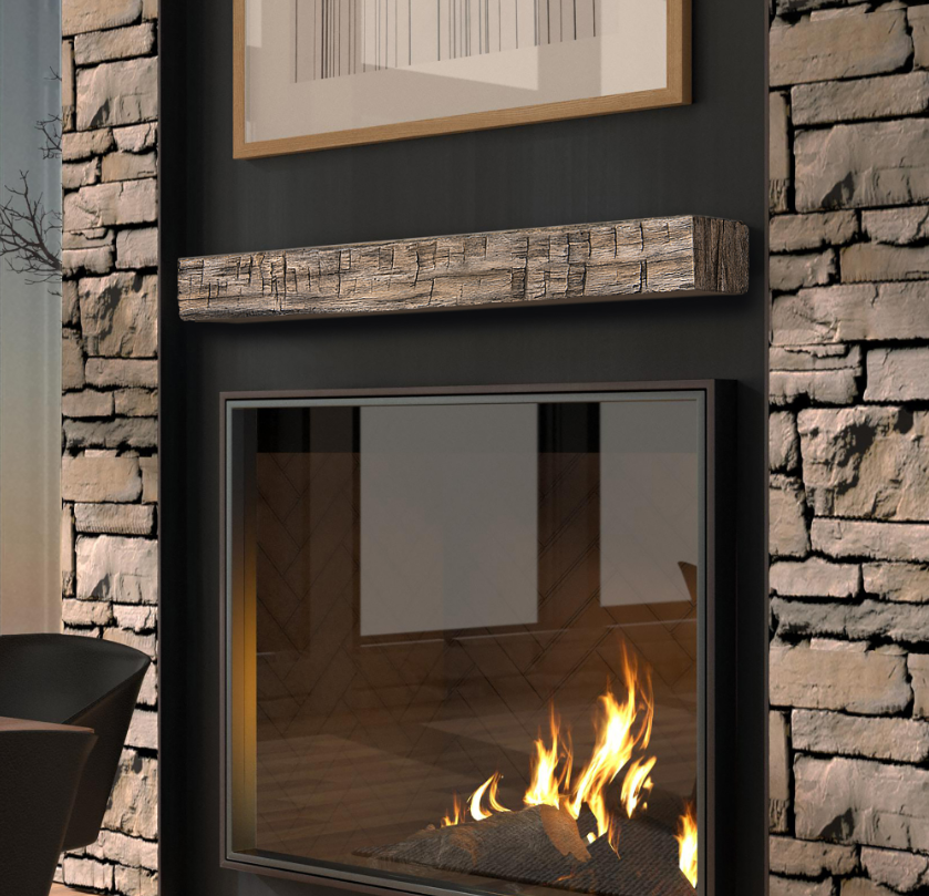 Pearl Mantels 60 Inch Tavern Non-Combustible Mantel Shelf