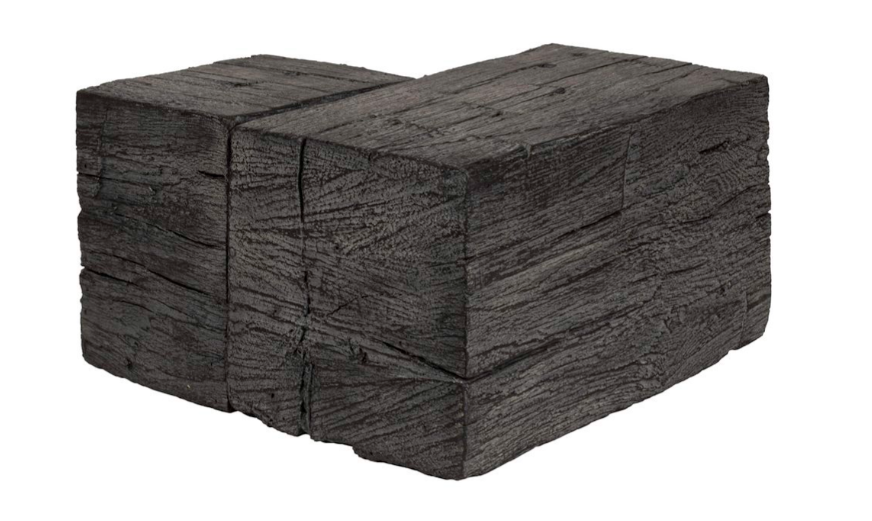 Lexington Hearth Corner Mantel for Tobacco Barn Non-Combustible Mantel Shelves