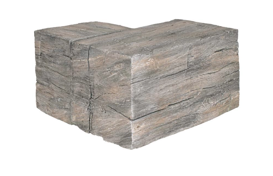 Lexington Hearth Corner Mantel for Tobacco Barn Non-Combustible Mantel Shelves