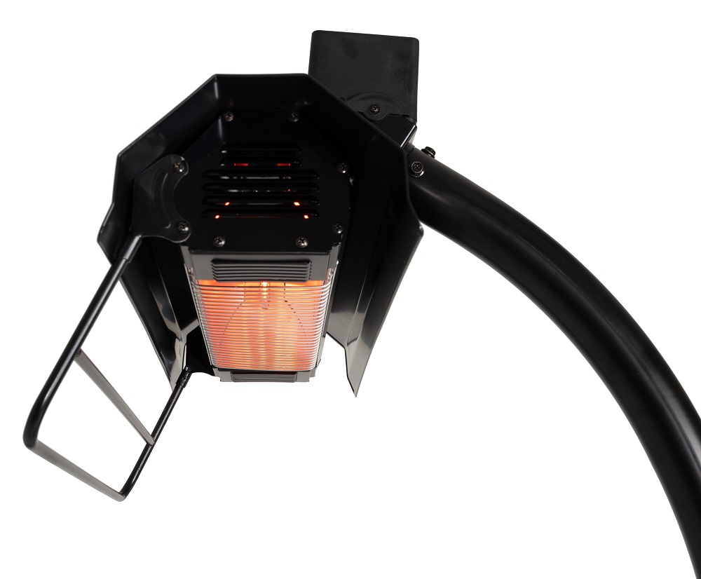 Fire Sense Electric Telescoping Offset Infrared Patio Heater