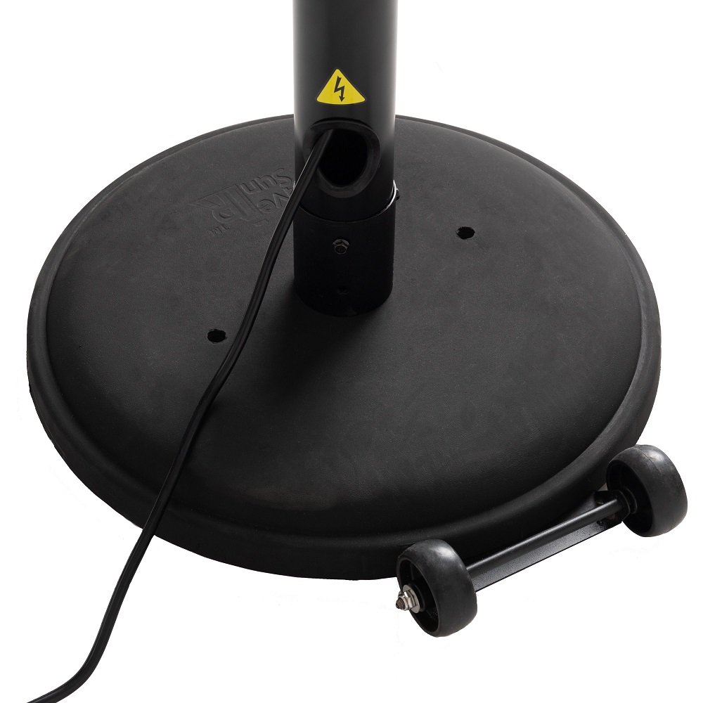 Fire Sense Electric Telescoping Offset Infrared Patio Heater