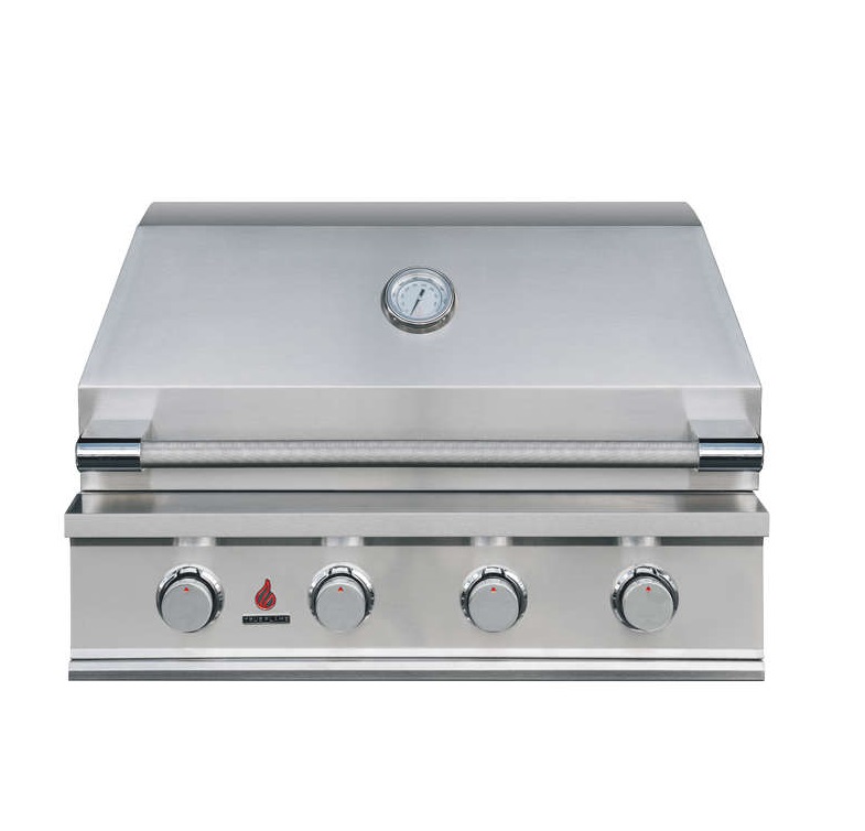 TrueFlame 32 Inch E Series Stainless Steel 4-Burner Gas Grill