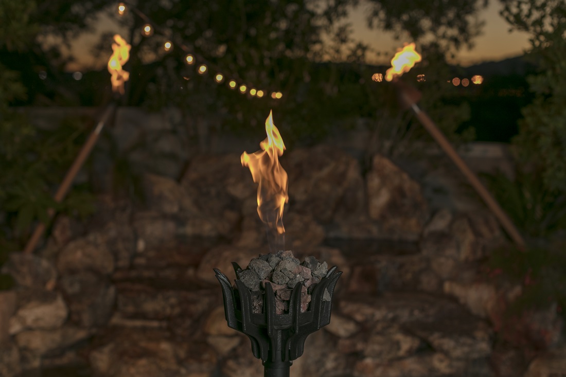 Fire By Design Malumai Automated Gas Tiki Torch Head