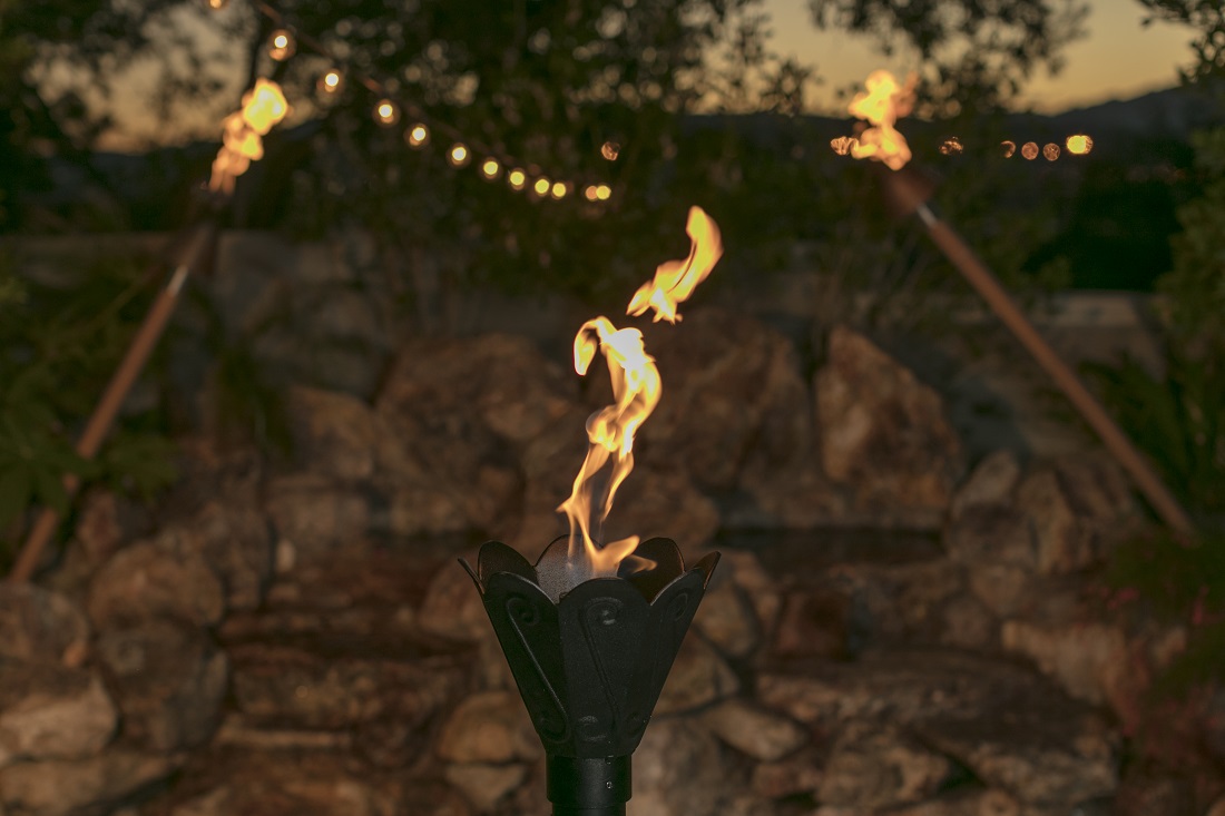 Fire By Design Tulip Automated Tiki Torch Head