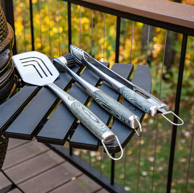 Louisiana Grills Premium 3 Piece Tool Set 