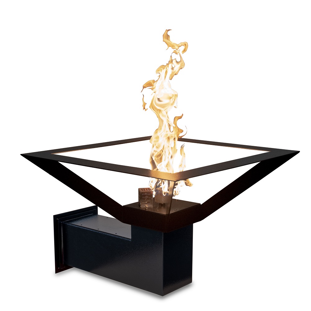 The Outdoor Plus 24 Inch Maverick Wall Mounted Gas Torch - 12V Ignition