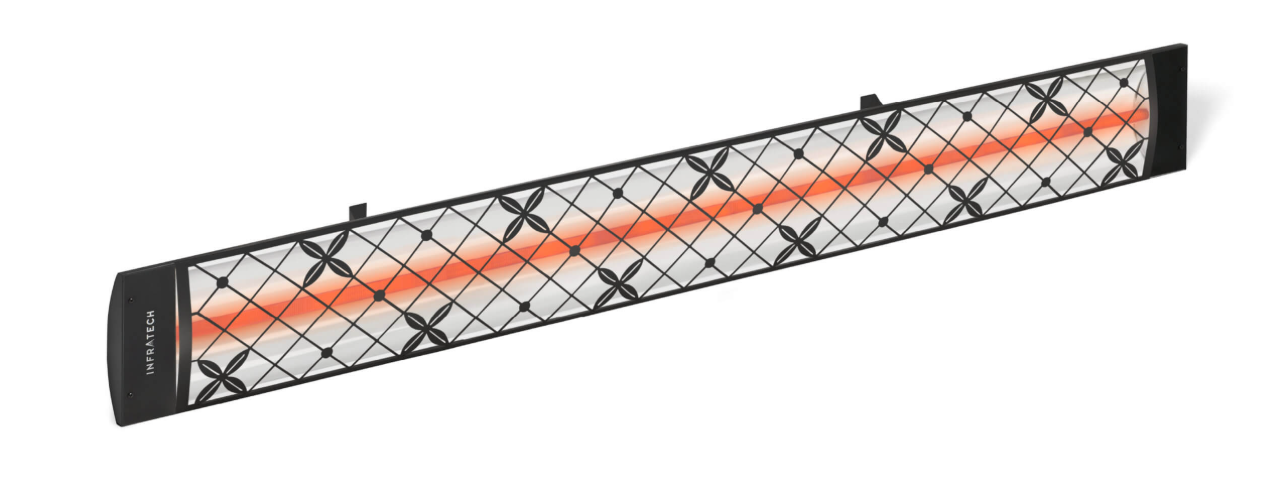 Infratech Comfort Traditional Motif 4000W Single Element Electric Patio Heater - 277V