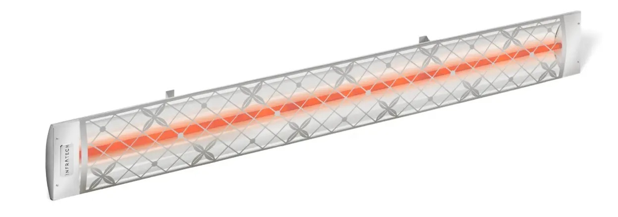 Infratech Comfort Traditional Motif 4000W Single Element Electric Patio Heater - 480V
