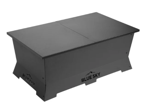 Blue Sky 41 x 24 Inch Rectangular Steel Lid for Peak Fire Pits