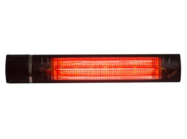 AZ Patio Heaters 25 Inch Black Wall Mounted Electric Heater