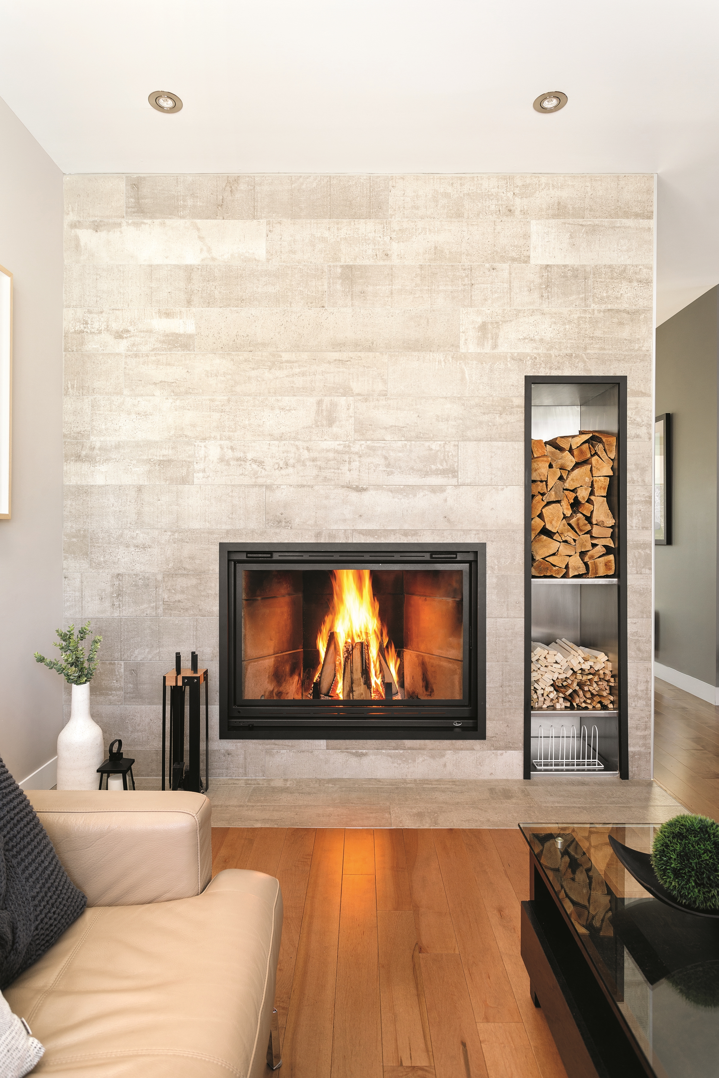 Valcourt Frontenac Wood Burning Fireplace