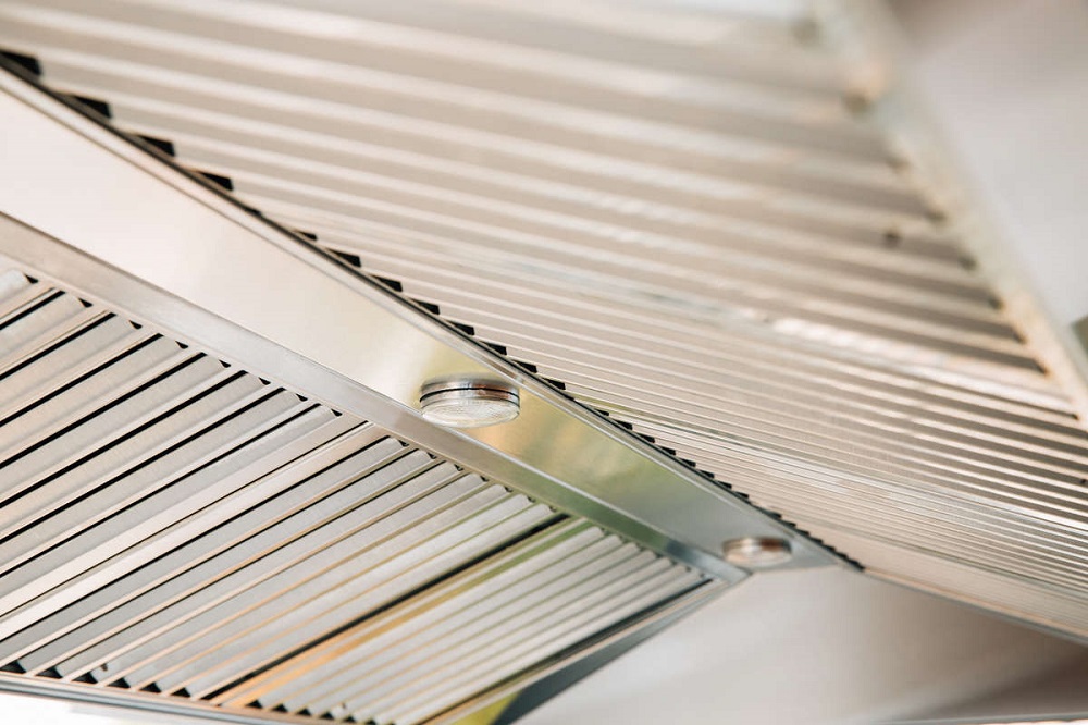TrueFlame 42 Inch Dual Motor Stainless Steel Outdoor Kitchen Vent Hood