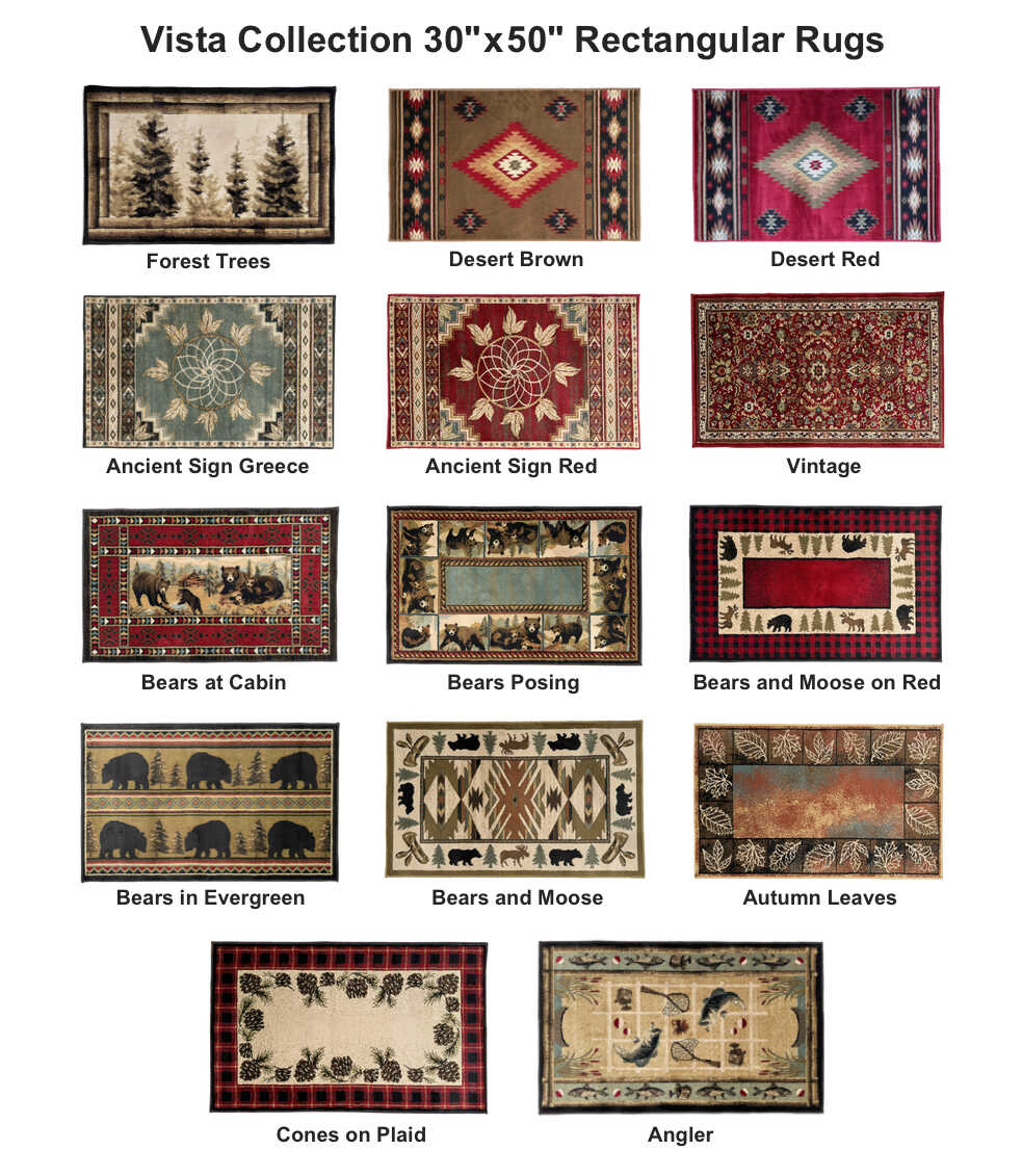 Goods of the Woods 50 Inch Vista Hearth Rug