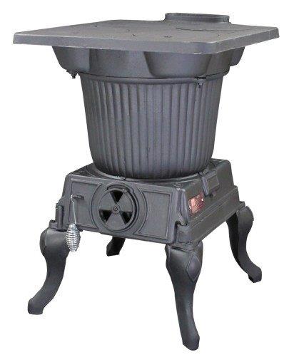 Vogelzang Rancher Small Coal Burning Stove with Cook Top