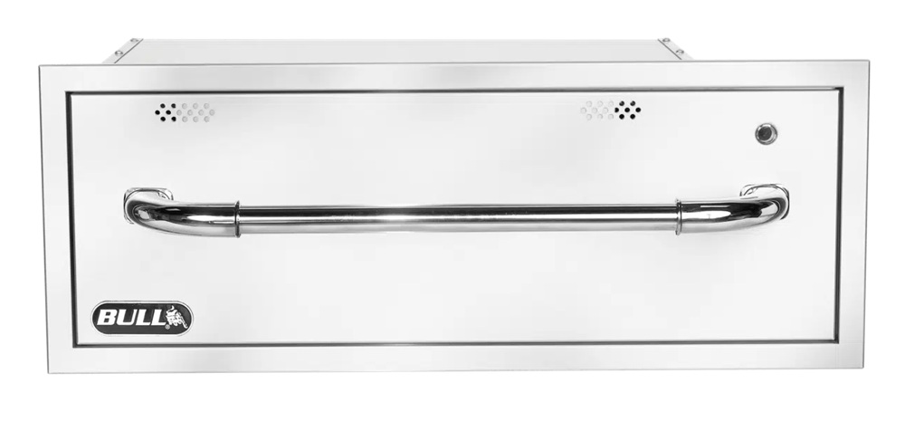 Bull Outdoors 30 Inch Stainless Steel Outdoor Kitchen Warming Drawer