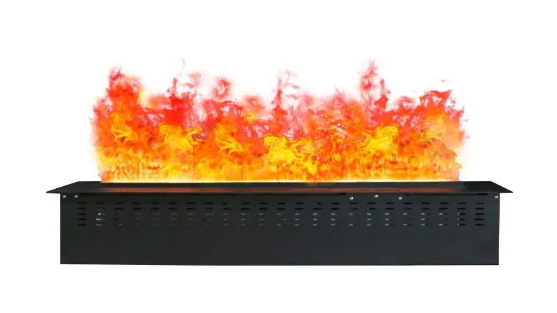 Litedeer Homes 60 Inch Mercury Smart Water Vapor Fireplace with See Through Option