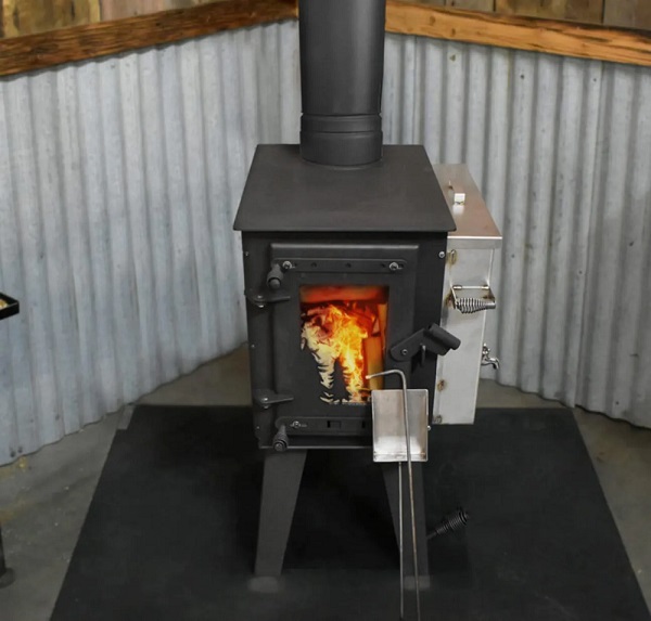 Flame Innovation 15 Inch Steelhead Wood Stove