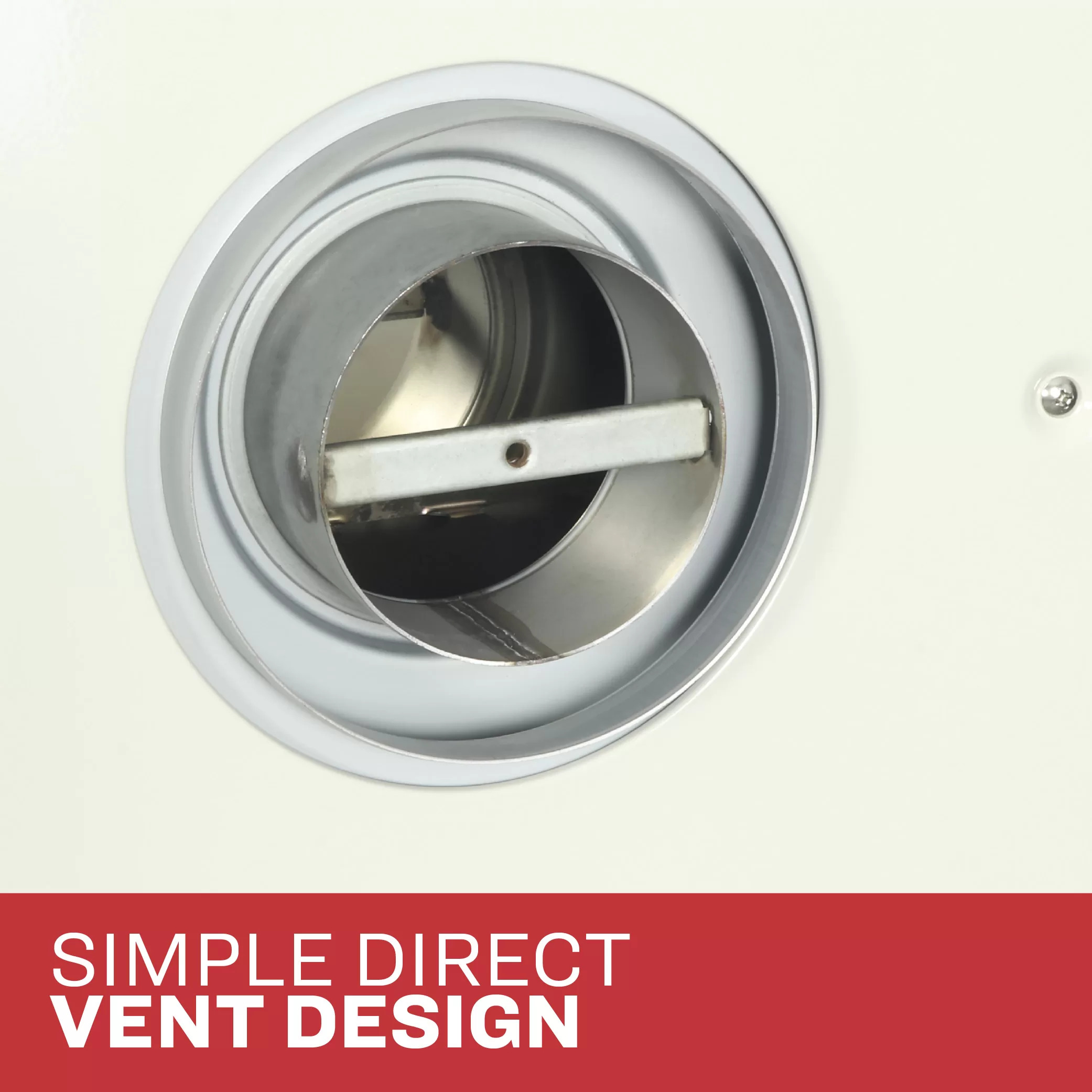 US Stove 28 Inch Ashley Direct Vent Gas Wall Heater