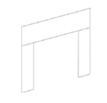 Ironstrike Stoves 19 x 8 Inch Side Surrounds for Performer 210 Inserts