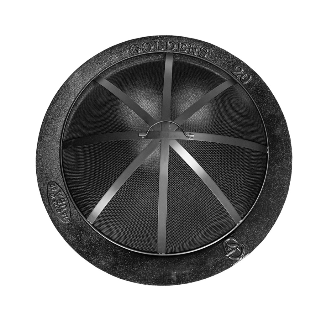 Goldens Cast Iron Spark Guard for 20 Gallon Fire Pit
