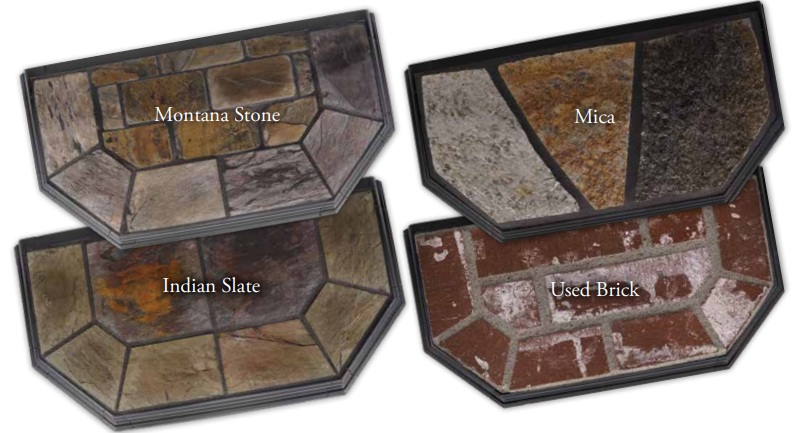 Hearth Classics 60 x 48 Inch Stone Style Octagon Type 2 Hearth Pad