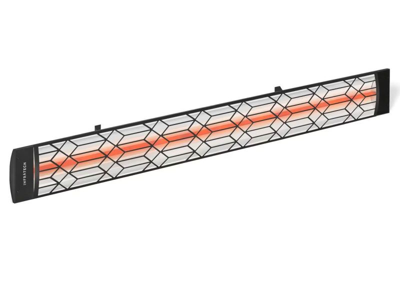 Infratech Comfort Craftsman Motif 4000W Single Element Electric Patio Heater - 480V