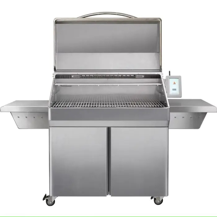 Memphis Grills Elite Wood Fire ITC3 Pellet Smoker Grill on Cart