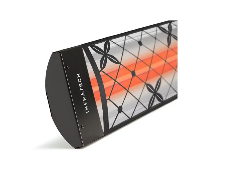Infratech Comfort Traditional Motif 4000W Dual Element Electric Patio Heater - 277V