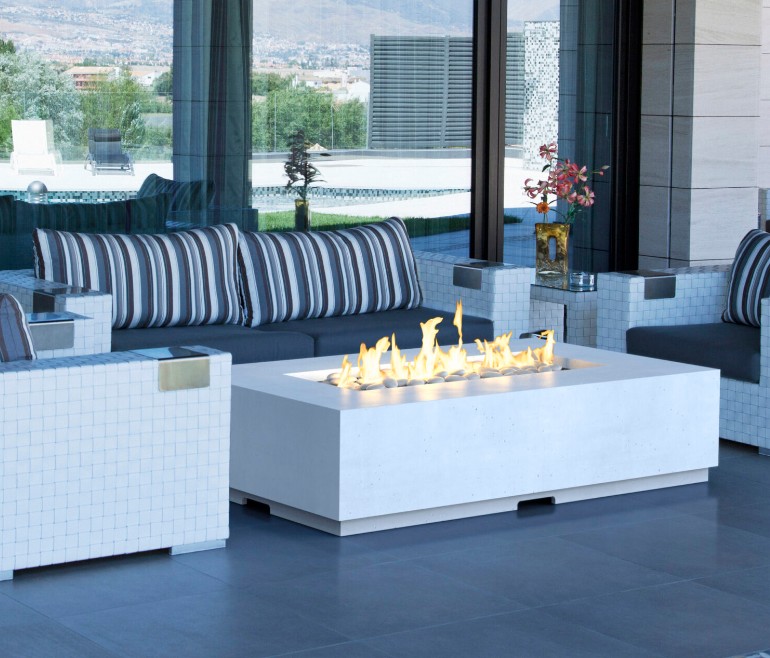 American Fyre Designs 60 Inch Legend Gas Firetable - Manual Ignition