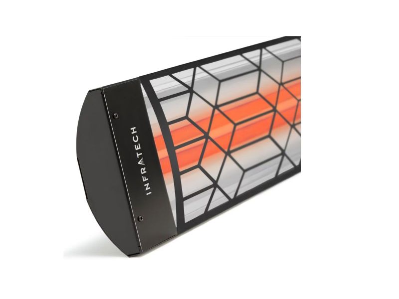 Infratech Comfort Craftsman Motif 6000W Dual Element Electric Patio Heater - 277V